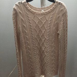 XS Aeropostale Blush Pink Crewneck Sweater